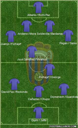 C.D. Eldense Formation 2014