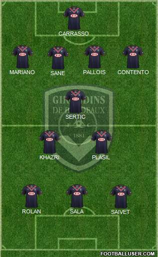 FC Girondins de Bordeaux Formation 2014