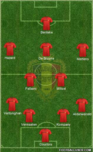 Belgium Formation 2014