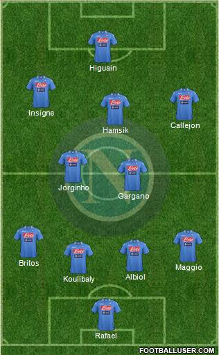 Napoli Formation 2014