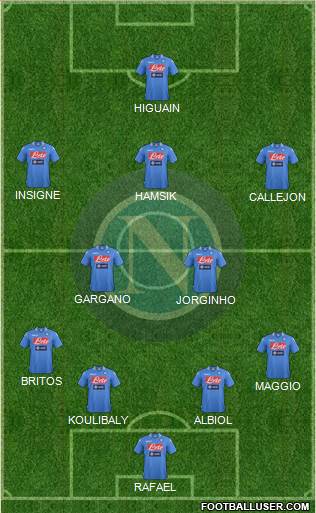 Napoli Formation 2014