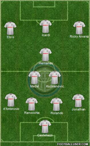 F.C. Internazionale Formation 2014