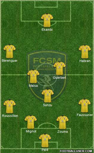 FC Sochaux-Montbéliard Formation 2014