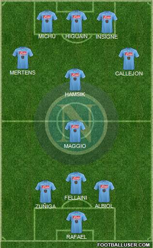 Napoli Formation 2014