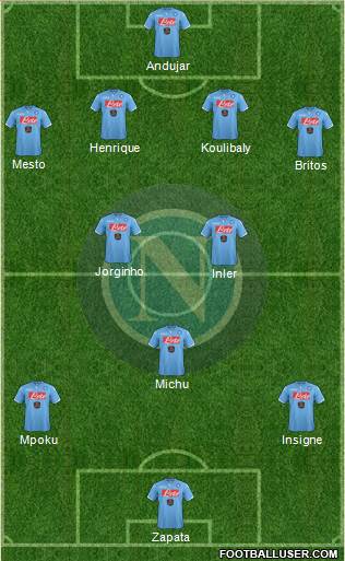 Napoli Formation 2014
