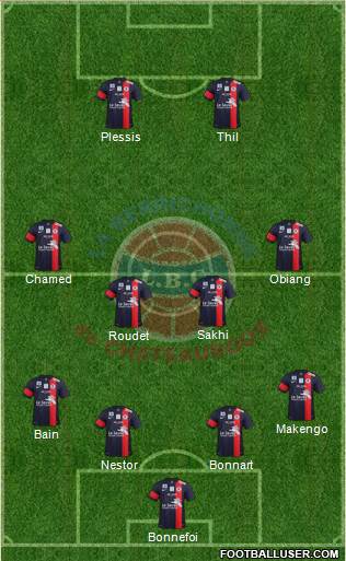 La Berrichonne de Châteauroux Formation 2014
