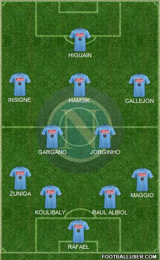 Napoli Formation 2014