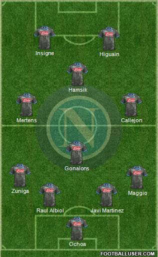 Napoli Formation 2014