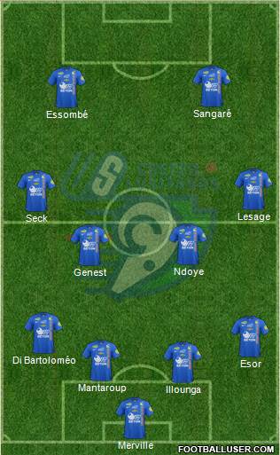 Union Sportive Créteil-Lusitanos Football Formation 2014