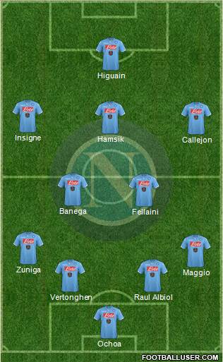 Napoli Formation 2014