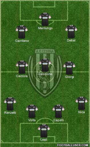 Cesena Formation 2014