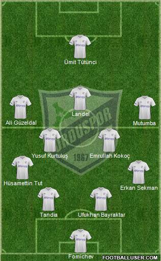 Orduspor Formation 2014
