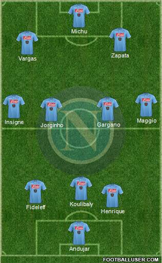 Napoli Formation 2014
