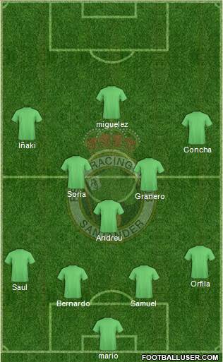 R. Racing Club S.A.D. Formation 2014