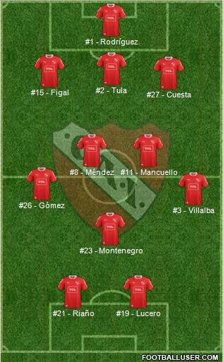 Independiente Formation 2014