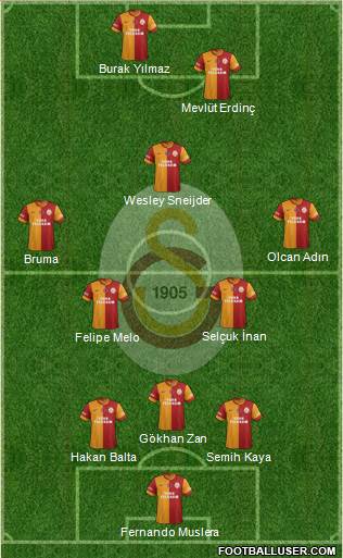 Galatasaray SK Formation 2014