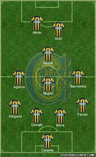 Rosario Central Formation 2014