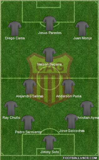 C Atlético Grau Formation 2014