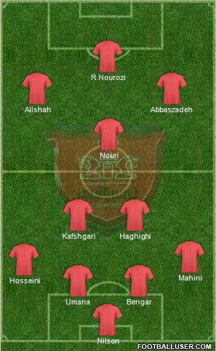Persepolis Tehran Formation 2014