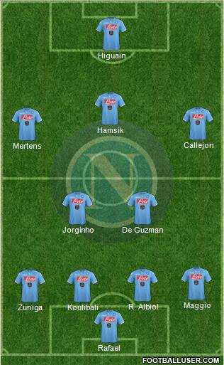 Napoli Formation 2014