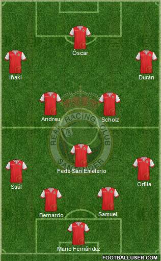 R. Racing Club S.A.D. Formation 2014