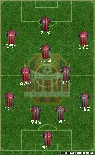 FC Seoul Formation 2014
