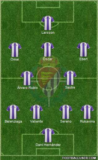 R. Valladolid C.F., S.A.D. Formation 2014