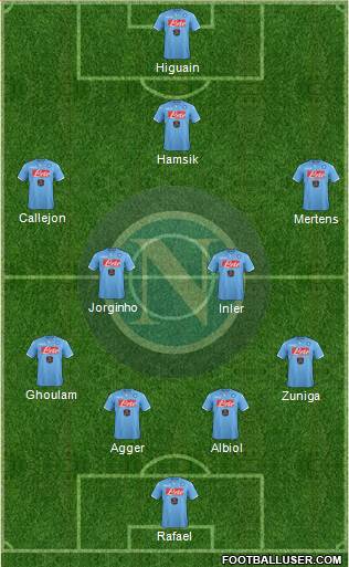 Napoli Formation 2014