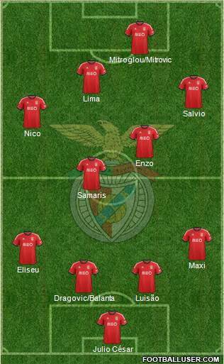 Sport Lisboa e Benfica - SAD Formation 2014