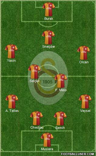 Galatasaray SK Formation 2014
