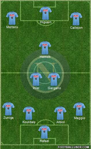 Napoli Formation 2014