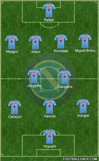 Napoli Formation 2014