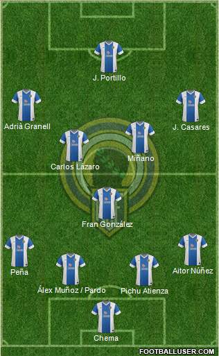 Hércules C.F., S.A.D. Formation 2014