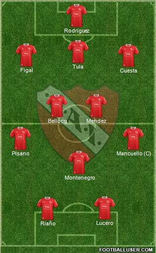 Independiente Formation 2014