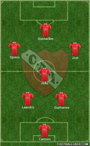 Independiente Formation 2014