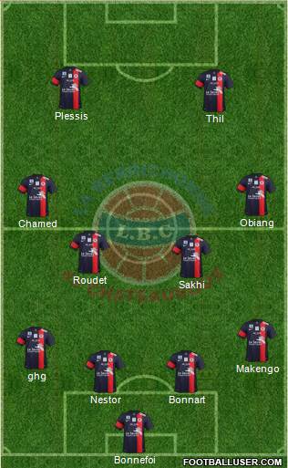 La Berrichonne de Châteauroux Formation 2014