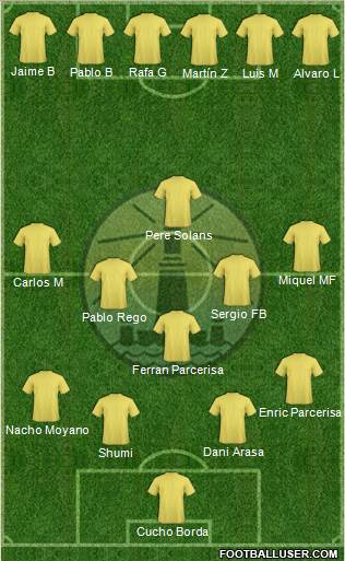 Olympic Alexandria Formation 2014
