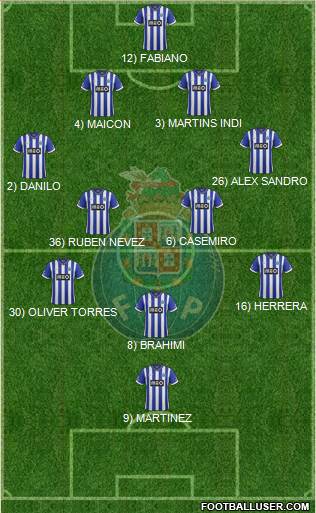Futebol Clube do Porto - SAD Formation 2014