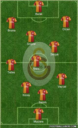 Galatasaray SK Formation 2014