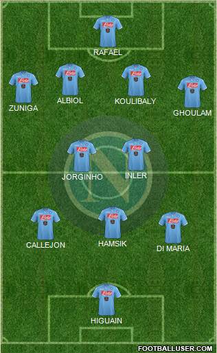 Napoli Formation 2014