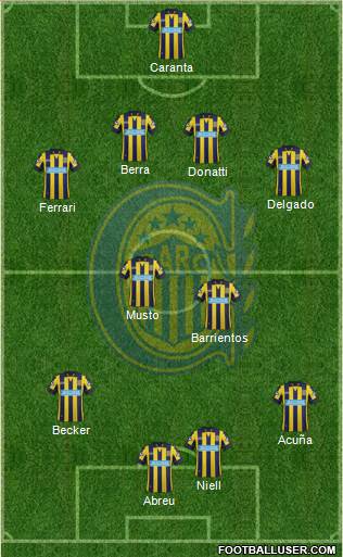 Rosario Central Formation 2014