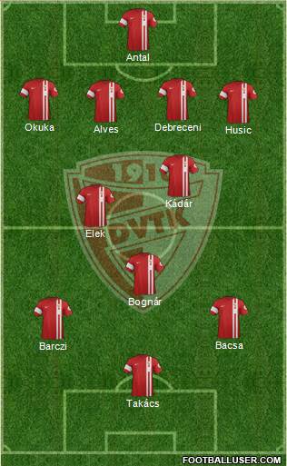Diósgyõri VTK Formation 2014
