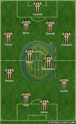 Rosario Central Formation 2014