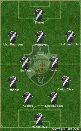 CR Vasco da Gama Formation 2014