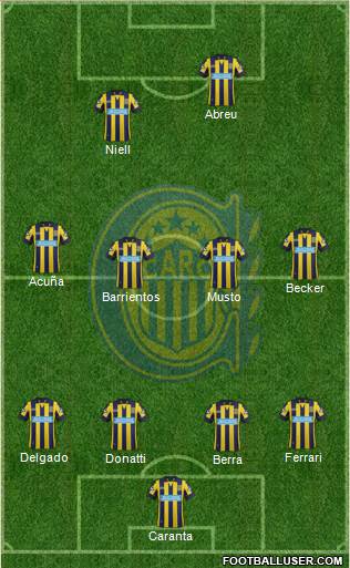 Rosario Central Formation 2014