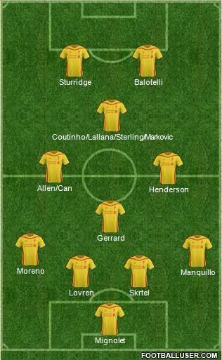Liverpool Formation 2014