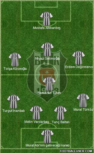 Besiktas JK Formation 2014