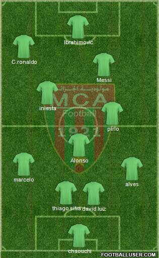 Mouloudia Club d'Alger Formation 2014