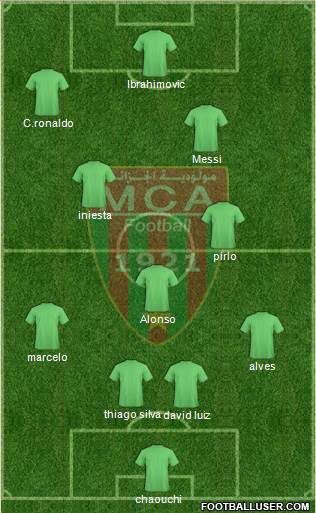 Mouloudia Club d'Alger football formation