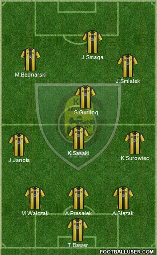 GKS Katowice Formation 2014